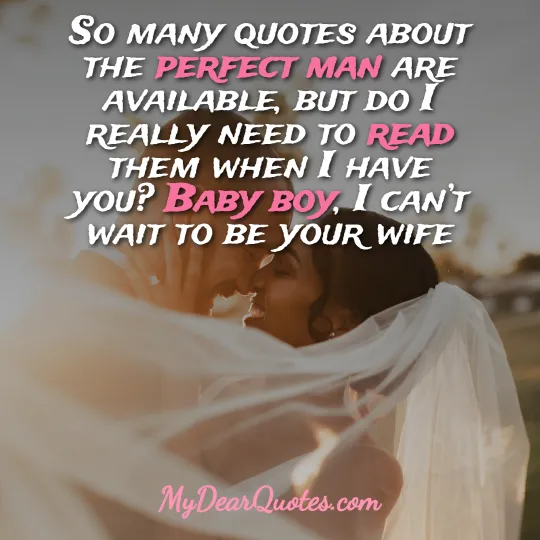 i can't wait to marry you quotes for her