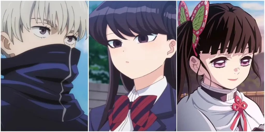 Dandere Manga characters