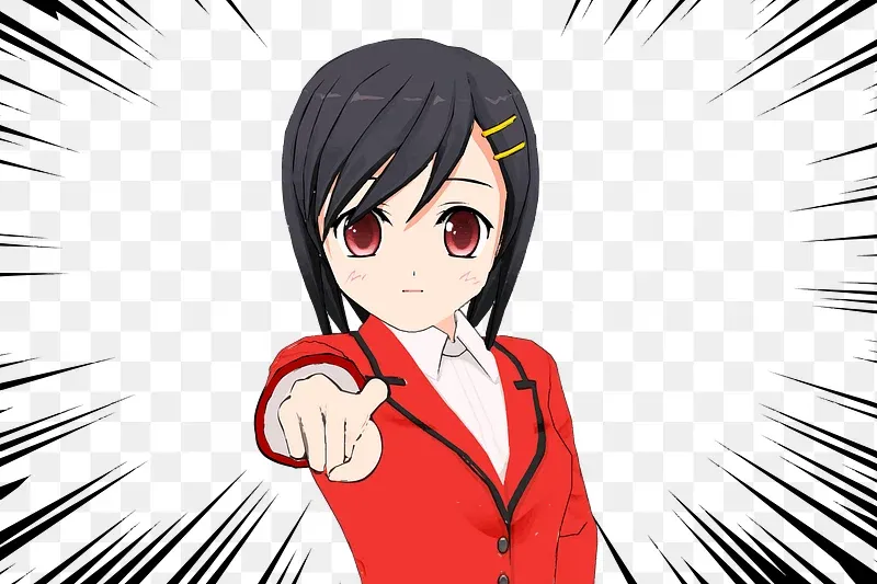 anime girl character