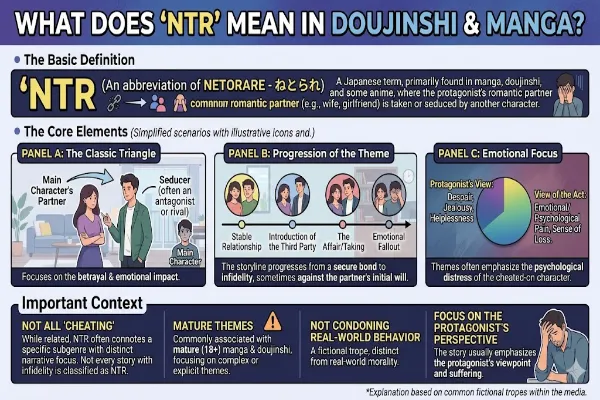 What Does ‘NTR’ Mean in Doujinshi and Manga?
