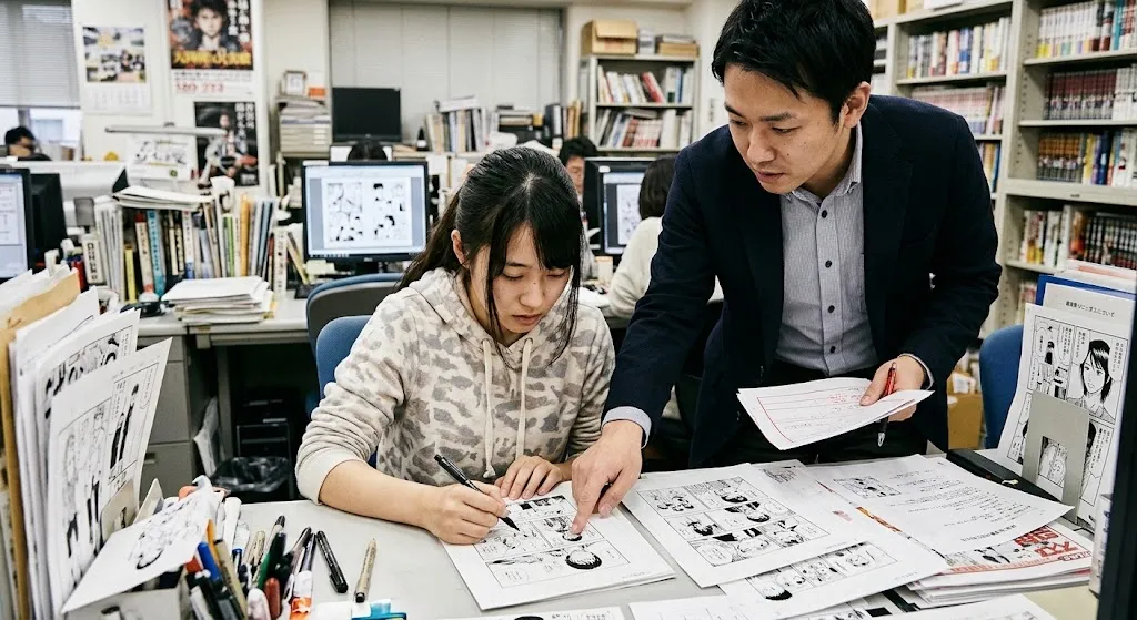 Tantou manga editor
